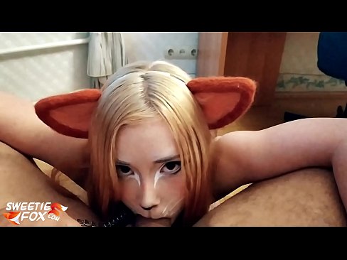 ❤️ Kitsune залгих дик, булэг нь түүний аманд ❌ Зовх видео манайд ❌️